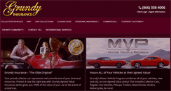 Desktop Screenshot of grundy.com